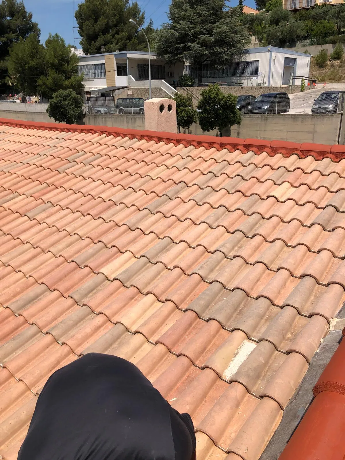 Chantier de couverture dans les Yvelines