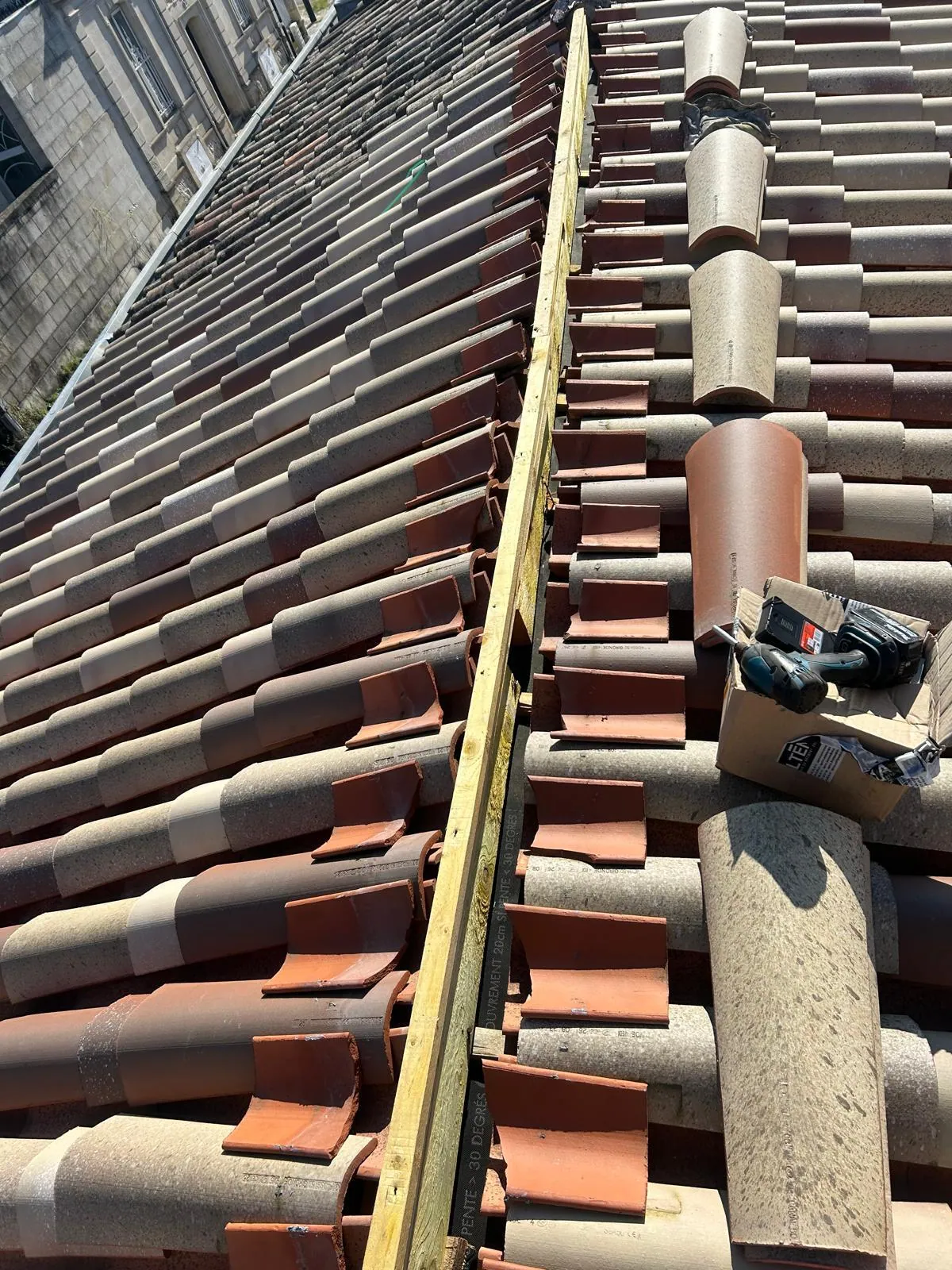 Chantier de couverture en Haute-Garonne