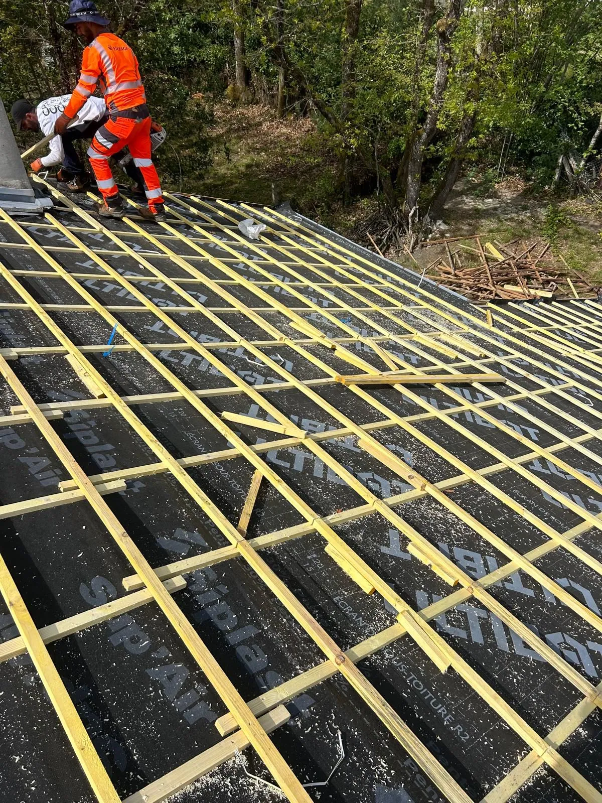 Chantier de couverture en Haute-Garonne