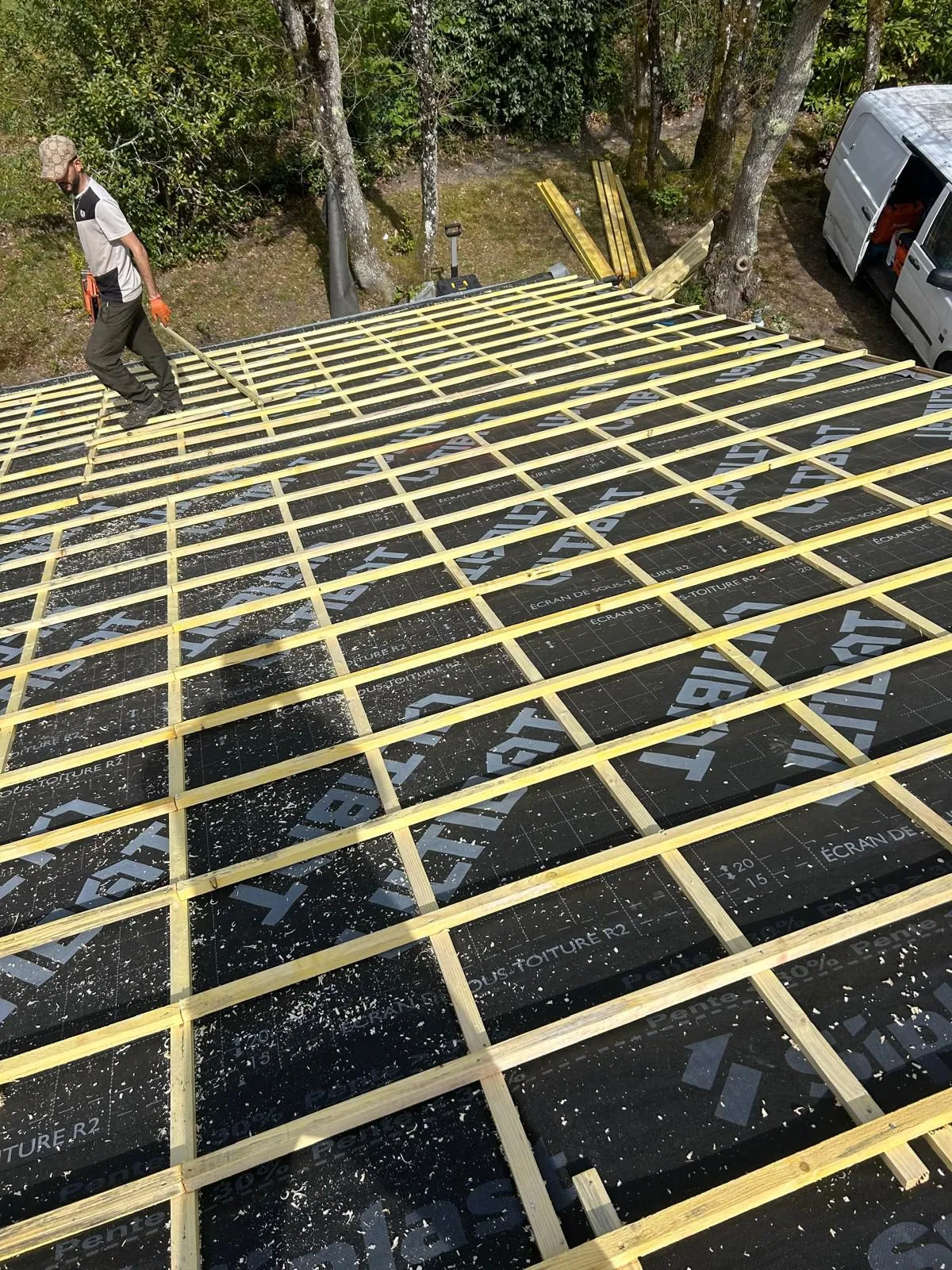 Chantier de couverture en Haute-Garonne