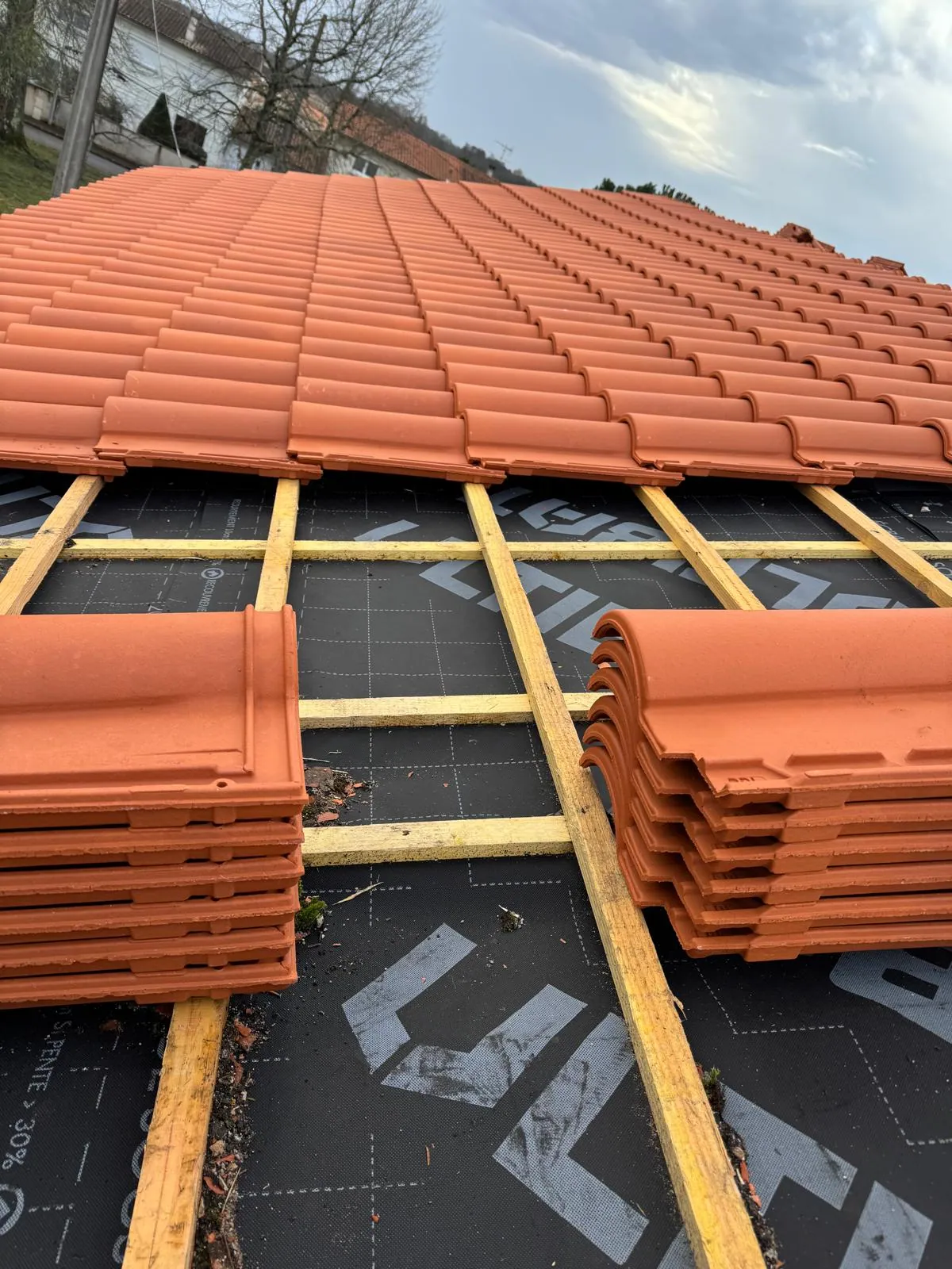 Chantier de couverture en Haute-Garonne